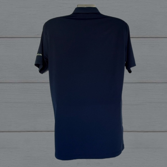 Turtleson Men’s Polo Shirt Bundle Size Small | Navy & Striped | Golf Performance - Picture 3 of 10
